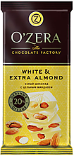 Шоколад White and Extra Almond «OZera», 90 г