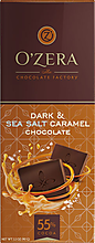 Горький шоколад Dark&Sea salt caramel «OZera», 90 г