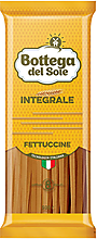 Макаронные изделия «Фетучини», цельнозерновые «Bottega del Sole», 500 г