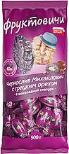 Конфета «Чернослив Михайлович» с грецким орехом в шоколадной глазури «Фруктовичи» (упаковка 0,5 кг)