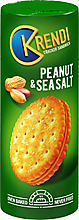 Крекер-сэндвич «Krendi» Peanut&sea salt, 170 г