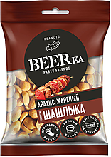 Арахис жареный со вкусом шашлыка «Beerka», 90 г