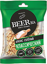 Арахис жареный, солёный «Beerka», 30 г