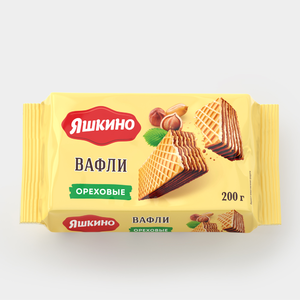Вафли «Ореховые» «Яшкино», 200 г Вафли «Ореховые» «Яшкино», 200 г