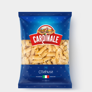 Макаронные изделия «Спирали» «Cardinale», 400 г Макаронные изделия «Спирали» «Cardinale», 400 г