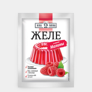 Желе со вкусом малины «Nina Farina», 50 г Желе со вкусом малины «Nina Farina», 50 г
