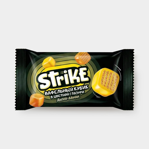 Драже «Вафельный микс» дыня/банан «Strike», 40 г
