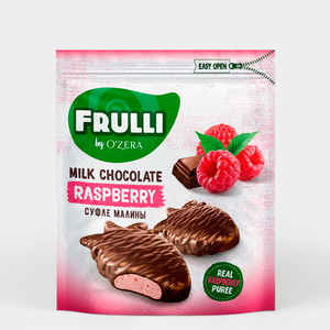 Конфеты Frulli суфле малины в шоколаде «O'Zera», 125 г Конфеты Frulli суфле малины в шоколаде «O'Zera», 125 г