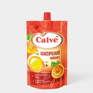 Майонез «Классический» 50% «Calve», 200 г