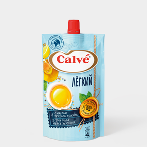 Соус майонезный «Легкий» «Calve», 230 г
