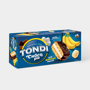 Choco Pie банановый «Tondi», 180 г Choco Pie банановый «Tondi», 180 г