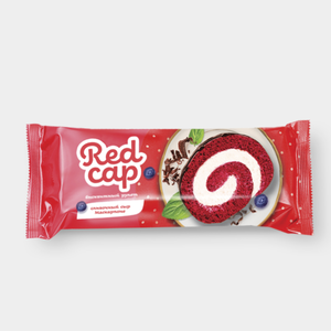Рулет бисквитный со вкусом сыра Маскарпоне «Redcap», 200 г