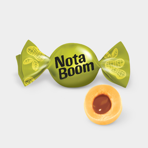 Жевательные конфеты NotaBoom с арахисовой начинкой (упаковка 0,5 кг) Жевательные конфеты NotaBoom с арахисовой начинкой (упаковка 0,5 кг)