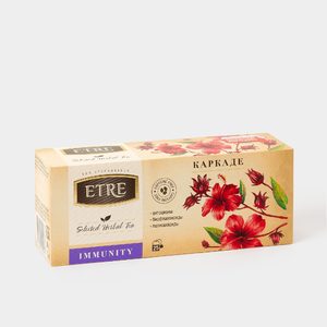 Чайный напиток Immunity каркаде, 25 пакетиков «ETRE», 37,5 г Чайный напиток Immunity каркаде, 25 пакетиков «ETRE», 37,5 г