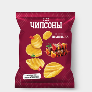 Чипсы со вкусом шашлыка «Чипсоны», 40 г