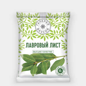Лавровый лист «Галерея вкусов», 10 г Лавровый лист «Галерея вкусов», 10 г