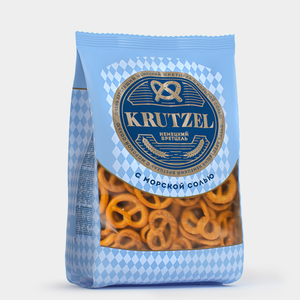 Крендельки «Бретцель» с солью «Krutzel», 250 г