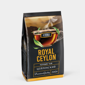 Чай Royal Ceylon черный цейлонский листовой «ETRE», 200 г