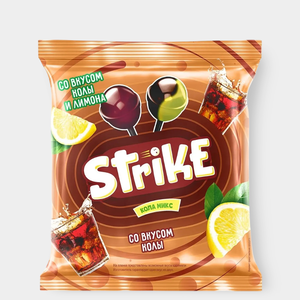 Карамель на палочке «Cola на максималках» «Strike», 113 г