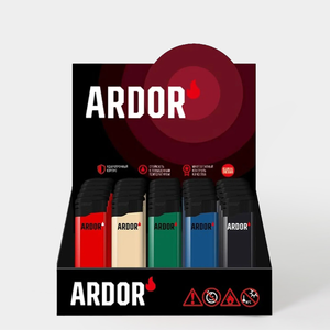 Многоразования зажигалка ARDOR А-2  (пьезо), 18 г