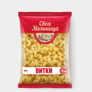 Макаронные изделия «Витки» «Своя Мельница», 400 г Макаронные изделия «Витки» «Своя Мельница», 400 г
