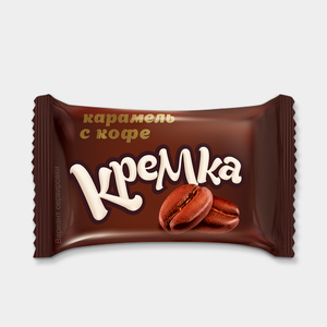 Карамель «Кремка» с кофе (упаковка 0,5 кг) Карамель «Кремка» с кофе (упаковка 0,5 кг)