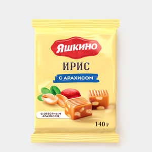 Ирис с арахисом «Яшкино», 140 г Ирис с арахисом «Яшкино», 140 г