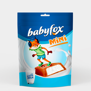 Конфеты mini с молочной начинкой «BabyFox», 120 г Конфеты mini с молочной начинкой «BabyFox», 120 г
