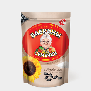 Семечки жареные, солёные «Бабкины семечки», 300 г