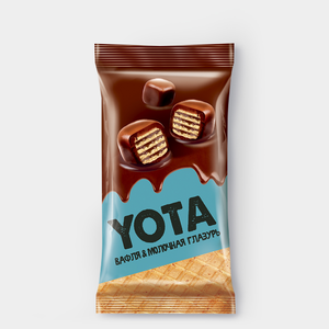 Драже вафля в молочно-шоколадной глазури «Yota», 40 г Драже вафля в молочно-шоколадной глазури «Yota», 40 г