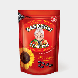 Семечки отборные, жареные «Бабкины семечки», 500 г Семечки отборные, жареные «Бабкины семечки», 500 г