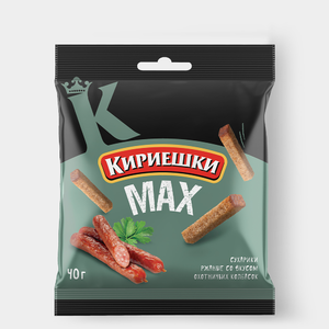 Сухарики со вкусом охотничьих колбасок «Кириешки», 40 г