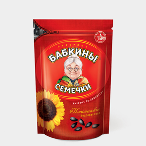 Семечки отборные, жареные «Бабкины семечки», 300 г