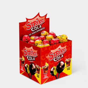 Карамель на палочке «Cola на максималках» «Strike», 11,3 г