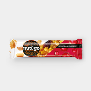 Батончик с арахисом и клюквой «Nut&Go», 42 г