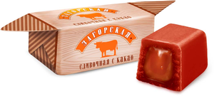 Конфета «Загорская» сливочная с какао (упаковка 0,5 кг)