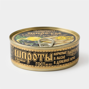 Шпроты в масле из балтийской кильки «Главпродукт», 160 г