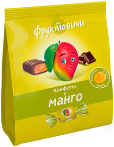 Конфета с манго «Фруктовичи», 200 г Конфета с манго «Фруктовичи», 200 г