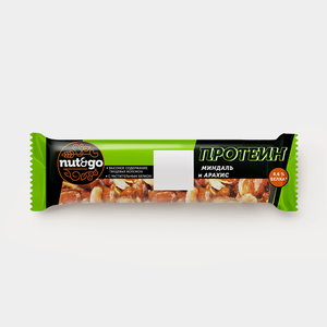 Батончик Protein миндаль и арахис «Nut&Go», 36 г