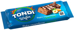 Вафли глазированные с орешками «Tondi», 138 г Вафли глазированные с орешками «Tondi», 138 г
