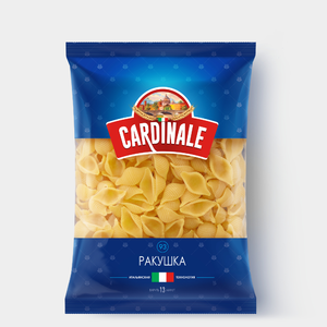 Макаронные изделия «Ракушка» «Cardinale», 400 г
