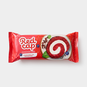 Рулет бисквитный со вкусом сыра Маскарпоне «Redcap», 200 г