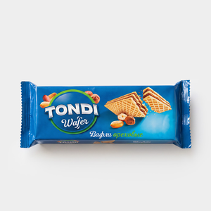 Вафли «Ореховые» «Tondi», 167 г Вафли «Ореховые» «Tondi», 167 г