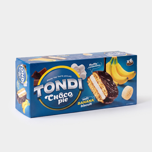 Choco Pie банановый «Tondi», 180 г