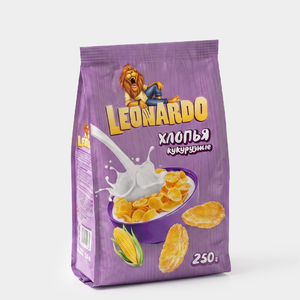 Хлопья кукурузные «Leonardo», 250 г