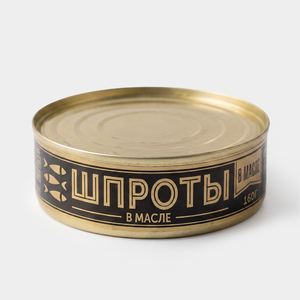 Шпроты в масле закусочные, 160 г