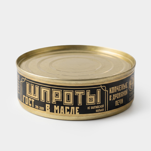 Шпроты в масле из балтийской кильки, 1 сорт, 160 г