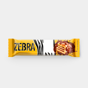 Вафли «Zебра», глазированные, 40 г