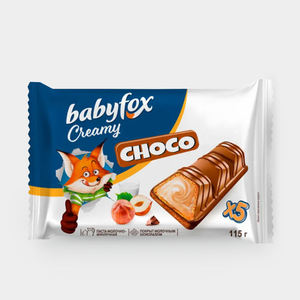 Батончики Creamy, 5 шт «BabyFox», 115 г Батончики Creamy, 5 шт «BabyFox», 115 г
