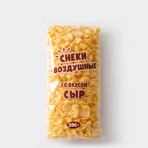 Чипсы воздушные со вкусом сыра, 200 г